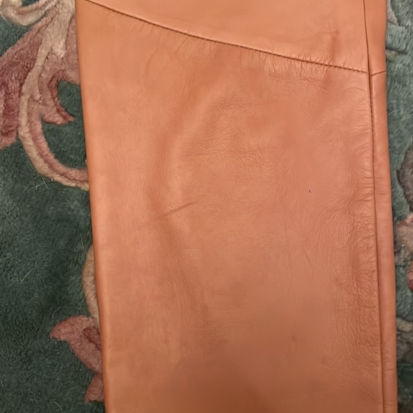 “DANIER” leather pants - vintage- size 8 - Picture 9 of 11